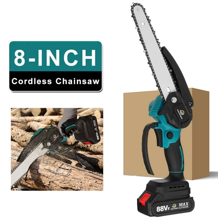 GroupStore Rechargeable Cordless 2-Way High Branch Chainsaw Set of 8  (Rechargeable Cordless 2-Way High Branch Chainsaw Set of 8)