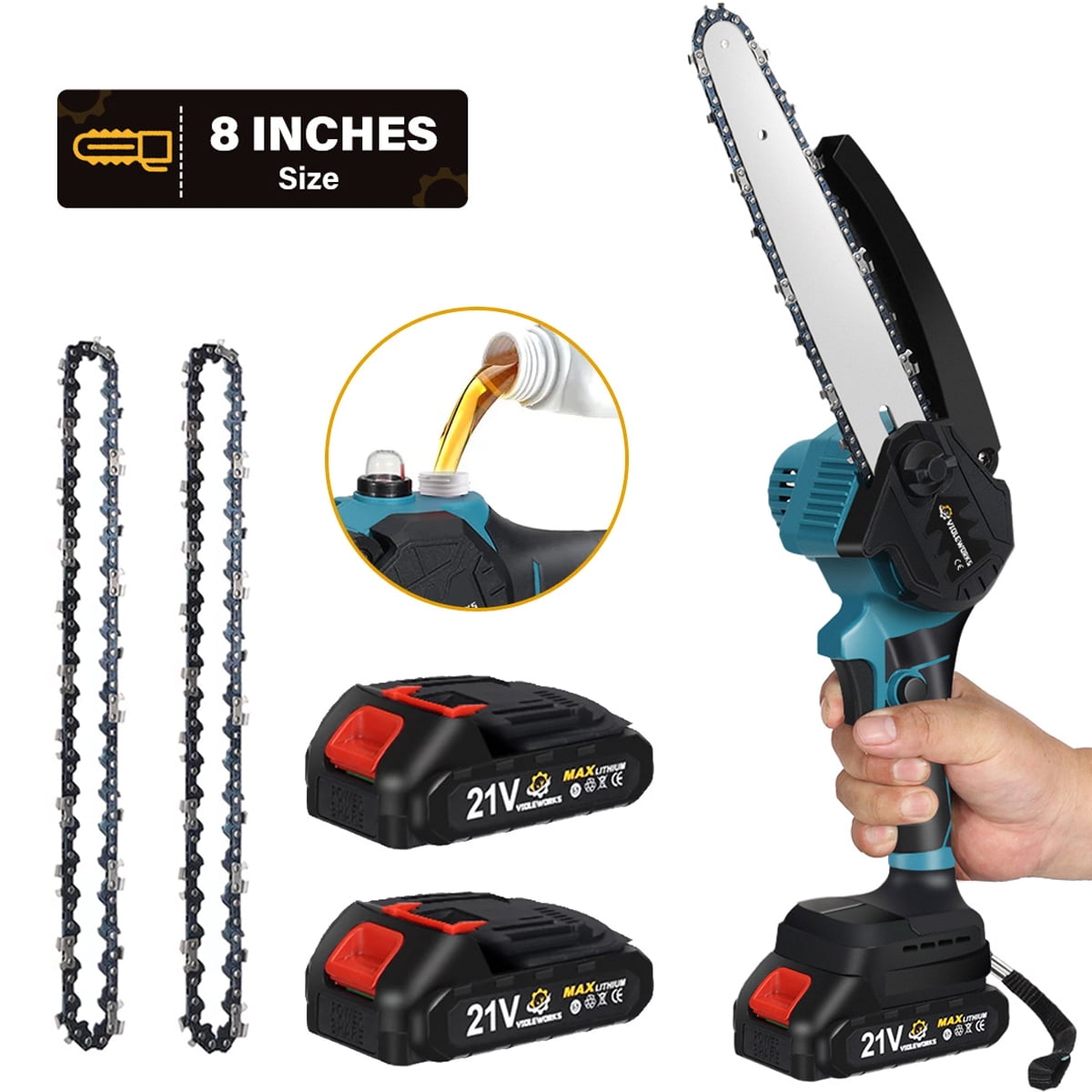 Henx 20V Mini Chain saw 2.0 AH battery and charger included, H20MNLJ04A02  at Tractor Supply Co.