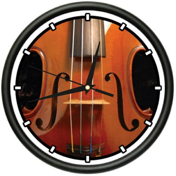 VIOLIN Wall Clock new band music teacher bow 4/4 gift