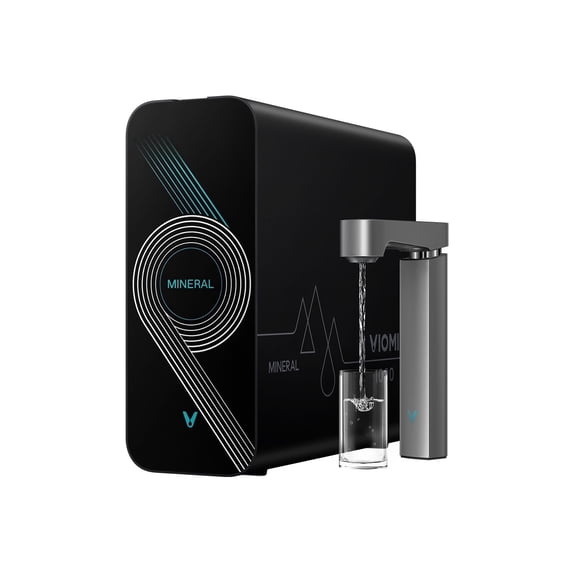 VIOMI Master M1 1000 GPD Reverse Osmosis Alkaline Mineralization pH+ Water Filter, Lead & PFAS Reduction, Under Sink Tankless RO System, NSF/ANSI 42 & 58 & 372, Smart Faucet & App Monitor, BPA Free