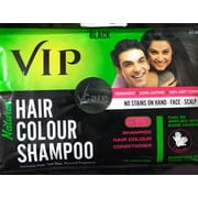 VIP 3 In 1 Hair Colour Shampoo 40 Ml PACk Of 3