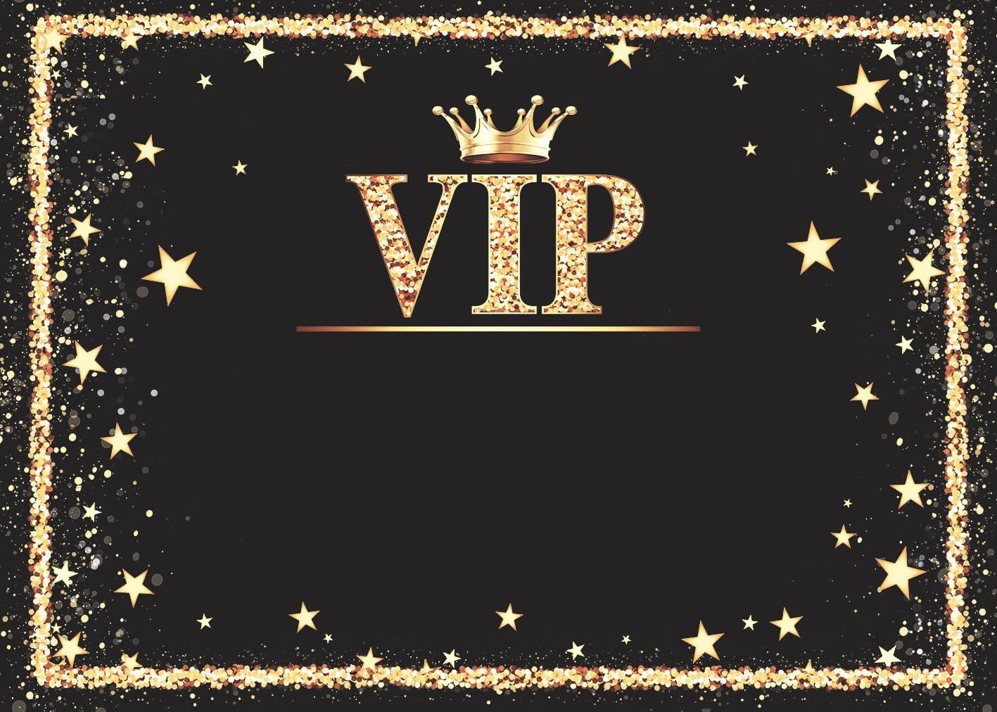 Vip Kid Backdrop VIP Backdrop Black Gold VIP Movie Premiere Award Ceremony Celebrity ...