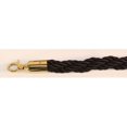 thumbnail image 1 of VIP Crowd Control 1676 60 in. Braided Rope with Gold Closable Hook - Black, 1 of 1