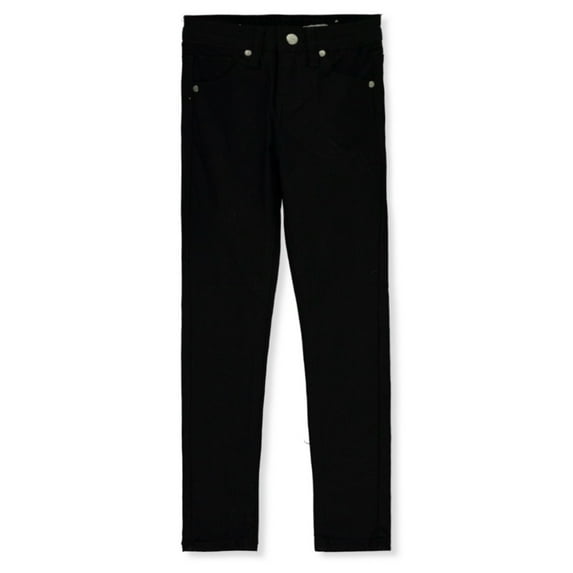 VIP Jean Girls' Super Stretch Skinny Pants Color: black Size: 7