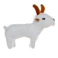 thumbnail image 1 of Mighty Jr Farm Goat Durable Plush Squeaky Dog Toy, 1 of 8