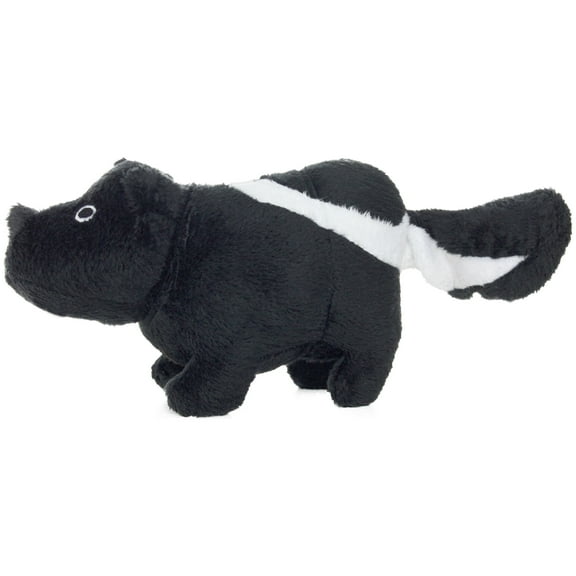 VIP Products Mighty Jr. Nature Skunk Plush Dog Toy, Medium, Multicolor