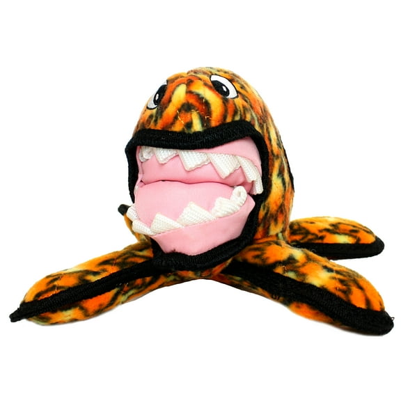 Tuffy Alien Fire Druable Plush Squeaky Dog Toy