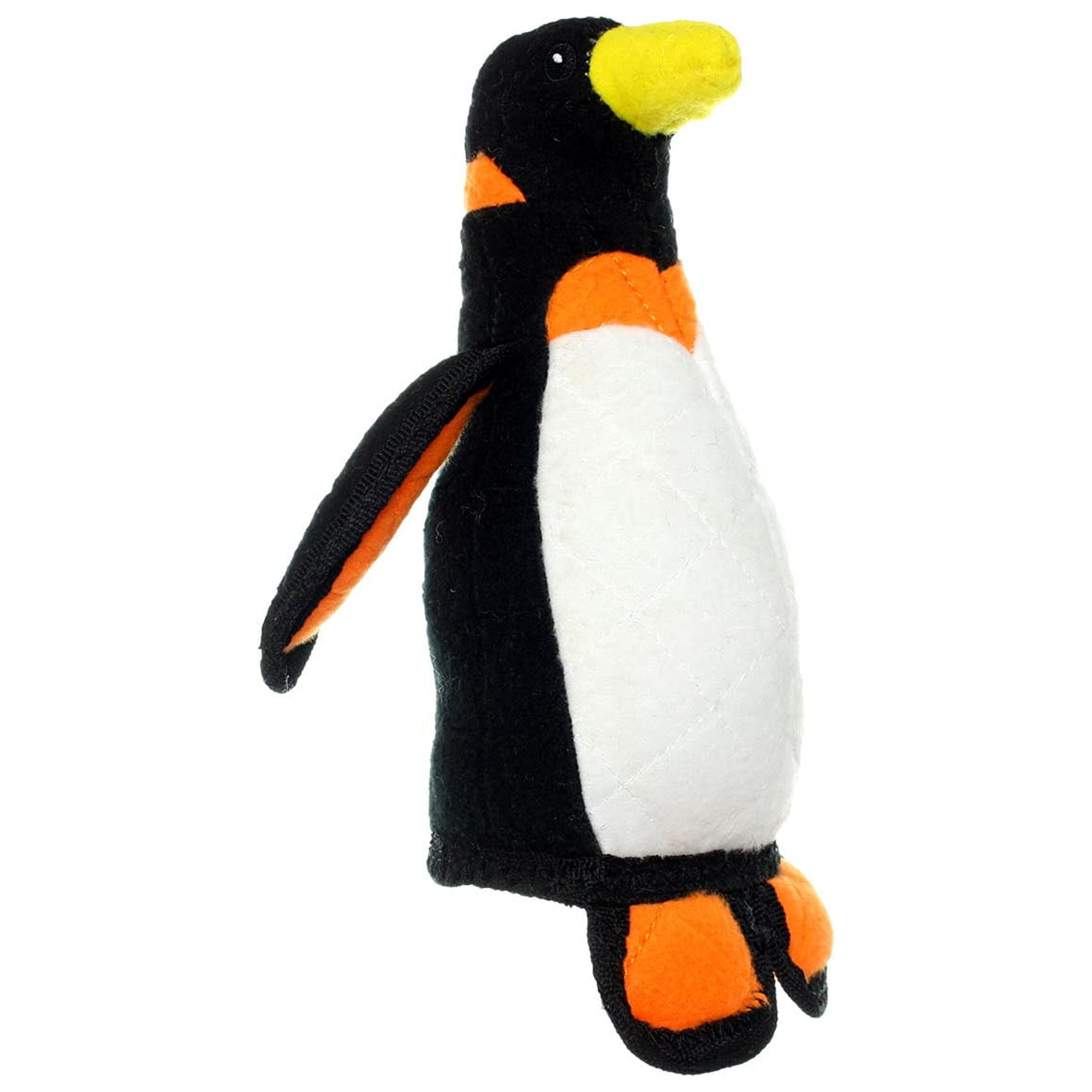 VIP Products Tuffy Jr. Zoo Penguin Plush Dog Toy, Multicolor