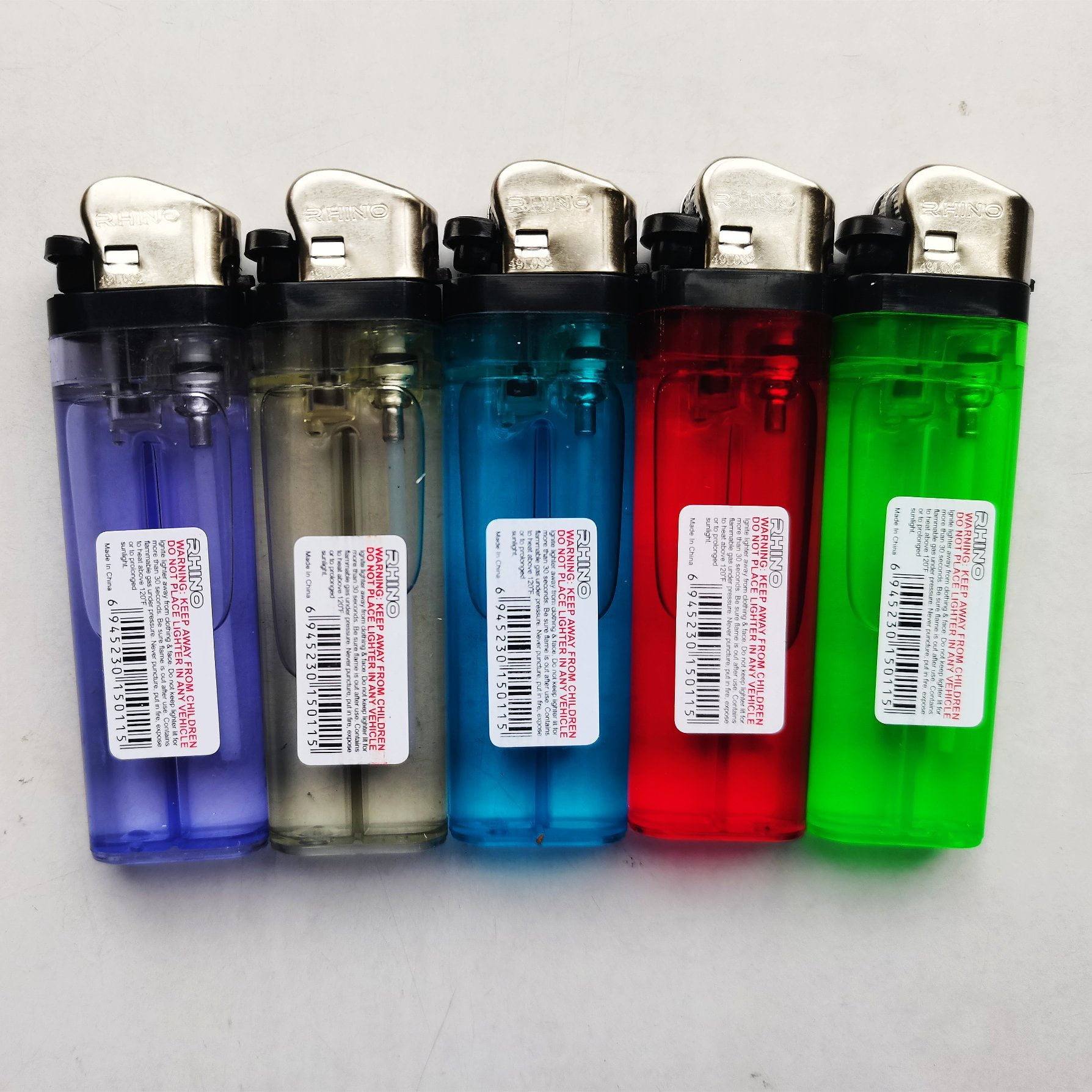pack of 5 disposable lighters