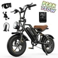 thumbnail image 1 of VIPDRIVE 16"x4.0" Fat Tire Electric Bike for Adults, 750W Peak Motor, 48V 13Ah Removable Battery, 25MPH Top Speed, Full Suspension, 7-Speed E-Bike Includes Pump, Phone Mount & Bike Lock, 1 of 7