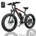 thumbnail image 1 of VIPDRIVE Electric Bicycle for Adults, 500W Ebike, 25MPH 60Miles Electric Mountain Bike, 26" 4.0 Fat Tire Electric Bike for Adults， with 48V 13AH Battery, 7 Speed, 1 of 7