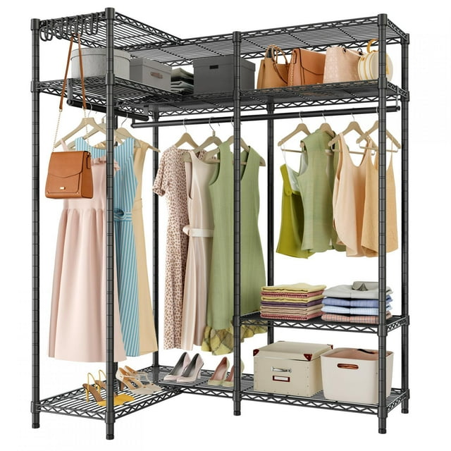 VIPEK L30 Metal Freestanding Heavy Duty Organizer, L Shaped Corner ...