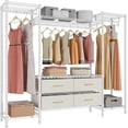 thumbnail image 1 of VIPEK V20 Wire Garment Rack, 56.7" L x 14.6" W x 70.9" H, White, 1 of 11