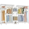 thumbnail image 1 of VIPEK V22 Garment Rack Heavy Duty Clothes Rack, Extra Wide - 104" Lx15.7 Wx76.4 H, Max Load 1400lbs, White, 1 of 8