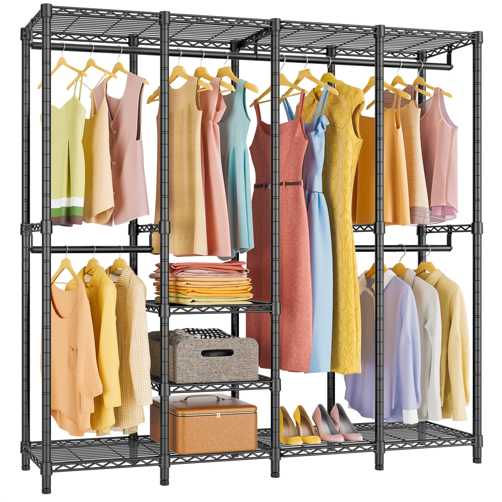 VIPEK V40 Garment Rack Heavy Duty Clothes Rack, MultiFunctional