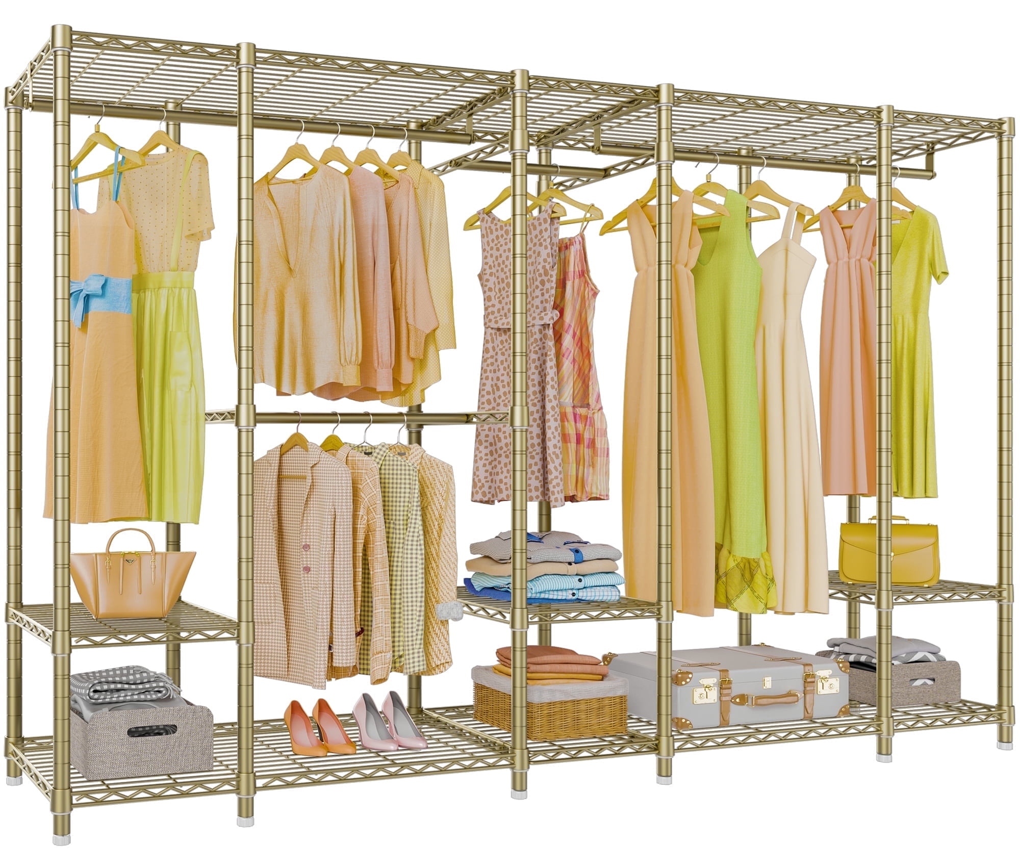 VIPEK V50i Large Portable Closet Rack, Heavy Duty, Max Load 1300lbs ...