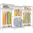 thumbnail image 1 of VIPEK V5i Plus Wire Garment Rack Heavy Duty Clothes Rack, Large Free Standing Wardrobe Closet Metal Clothing Rack, White, 1 of 7