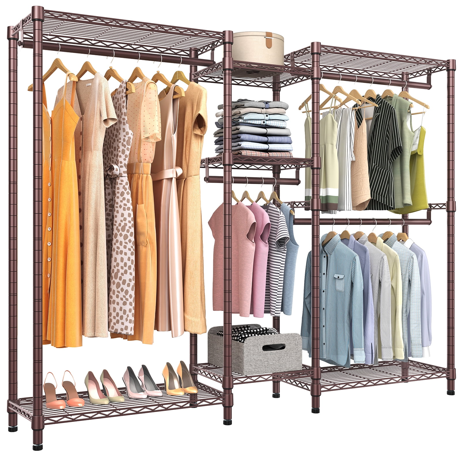 Vipek V10 Wire Garment Rack 5 Tiers Heavy Duty Clothes Rack, Large Size Clothing  Rack, Max Load 920 Lbs : Target