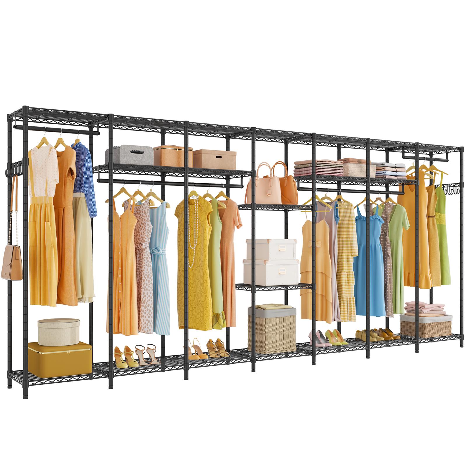 VIPEK L4 Garment Rack L Shaped Clothes Rack for Corner, Freestanding ...