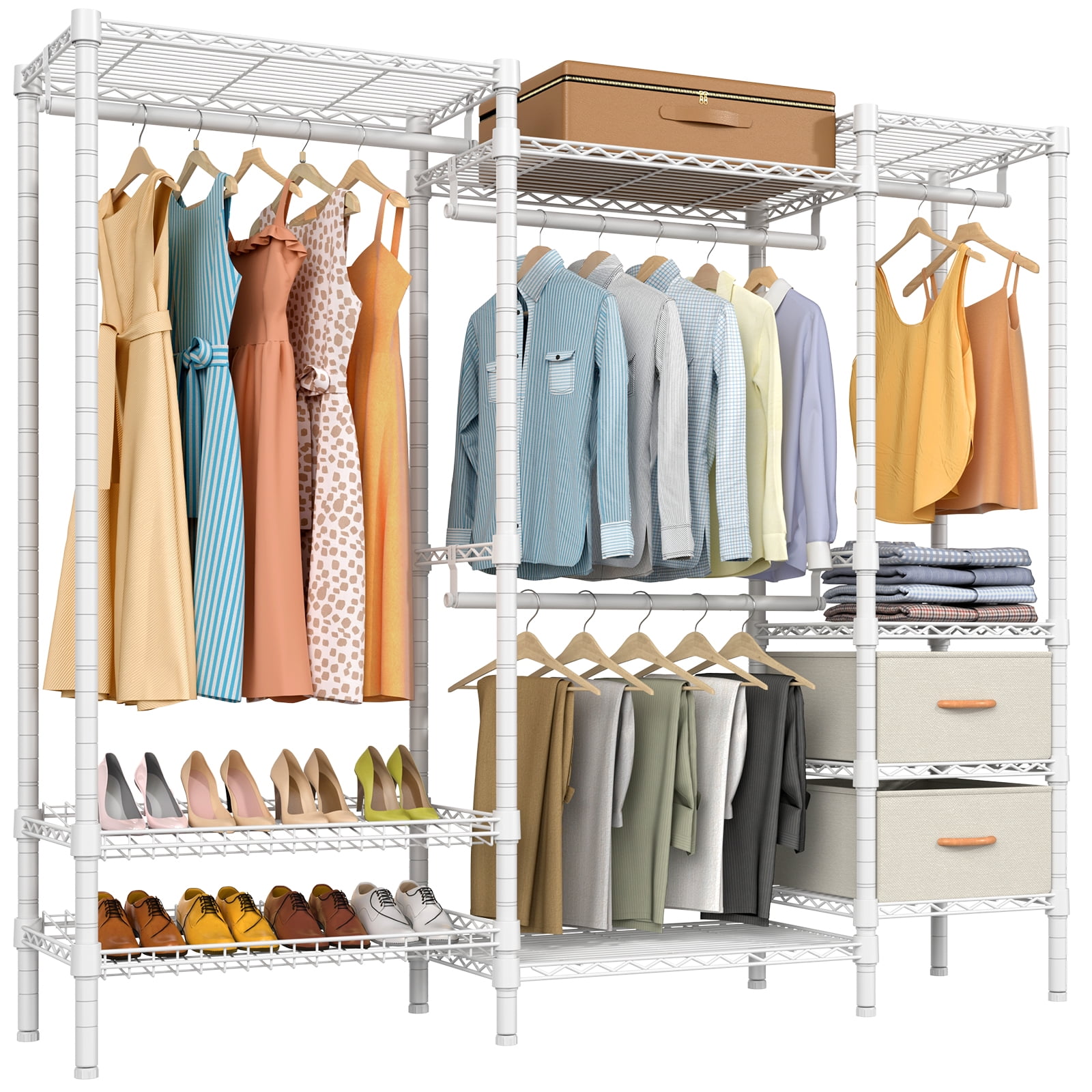 Wire garment rack cheap