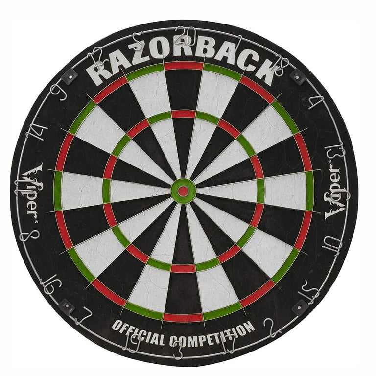 VIPER Professional Razorback Bristle Dart Board with