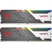 Patriot Memory Viper Venom RGB DDR5 RAM 32GB 2X16GB 6000MT/s CL30 UDIMM Desktop Gaming Memory Kit - PVVR532G600C30K Compatible with AMD / Intel Gen14 Only