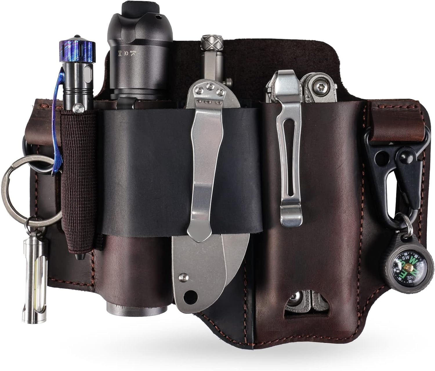 VIPERADE ST1 Multitool Sheath, Leather Sheath, EDC Pocket Organiser for ...