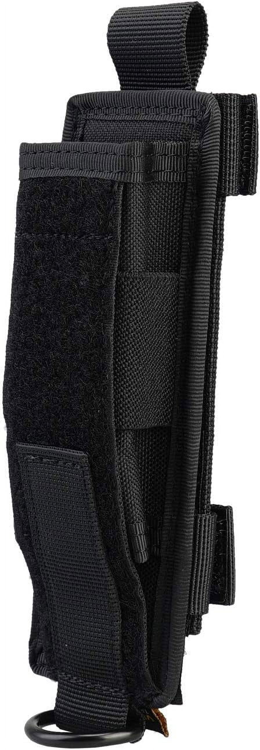 VIPERADE Tactical Flashlight Holster, Flashlight Holder for Duty Belt, Nylon Flashlight Molle