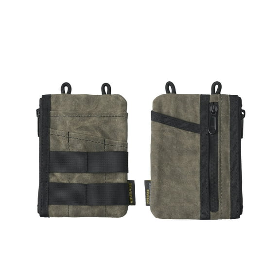 VIPERADE VE16N-OW EDC Pouch, Waxed Canvas Pocket Organizer