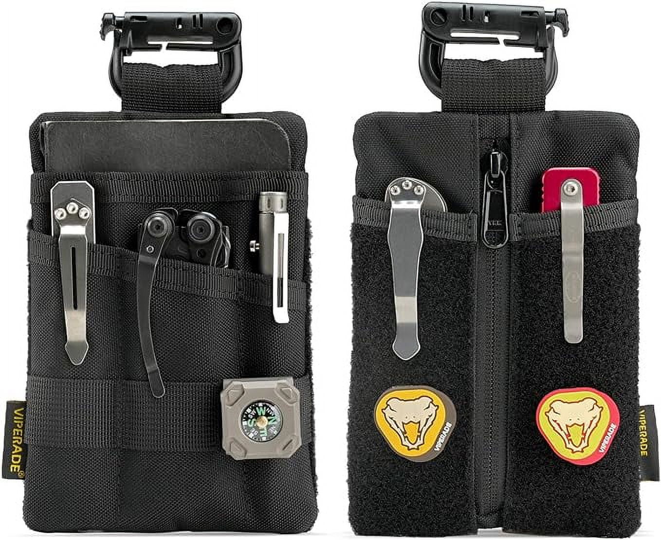 VIPERADE VE25 EDC Pouch, EDC Pocket Organizer with DIY