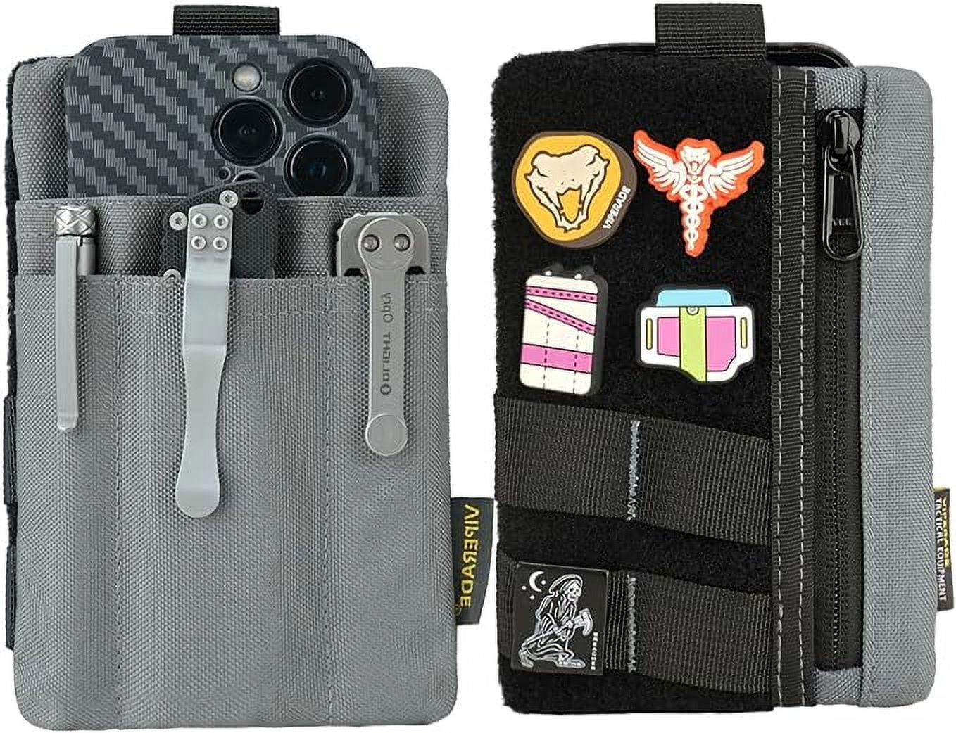 VIPERADE VE27 EDC Pouch, 6 Pockets EDC Organizer Pouch for Men, Cordura