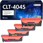 VIPInk CLT-404S CLT-K404S CLT-C404S CLT-M404S CLT-Y404S CLT 404S Toner Cartridge Compatible for Samsung Xpress C480FW C430W SL-C430W SL-C480FW SL-C480FN PrinterBlack Cyan Yellow Magenta, 4-Pack
