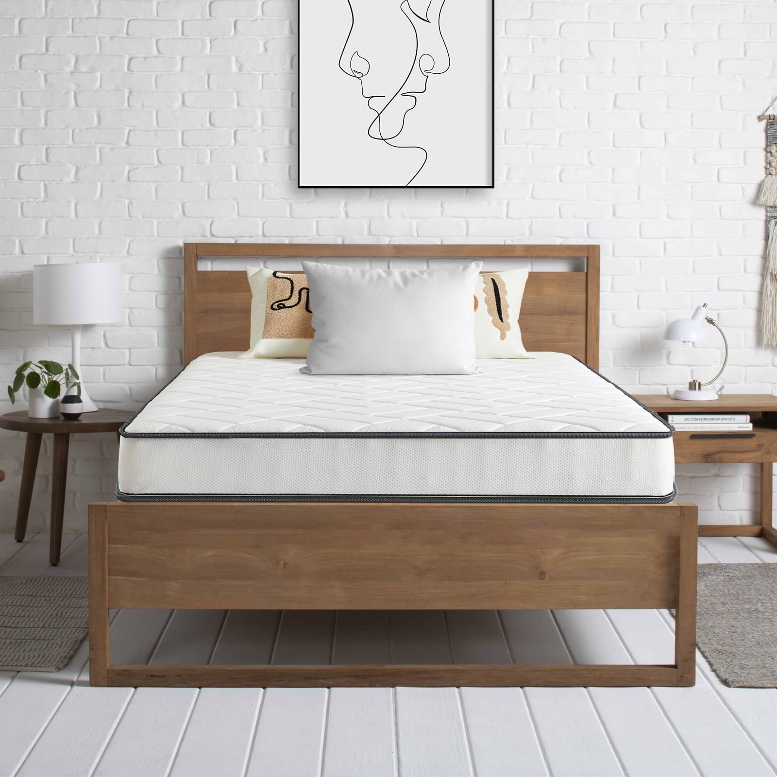 VIPKOE 5" Memory Foam Mattress in a Box, Adult,Twin