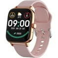 thumbnail image 1 of VIPLIVE Smart Watch, 1.7'' Full Touch Answer/Make Call Android Smartwatch for Women & Men Compatible with Android & iOS (Pink), 1 of 11