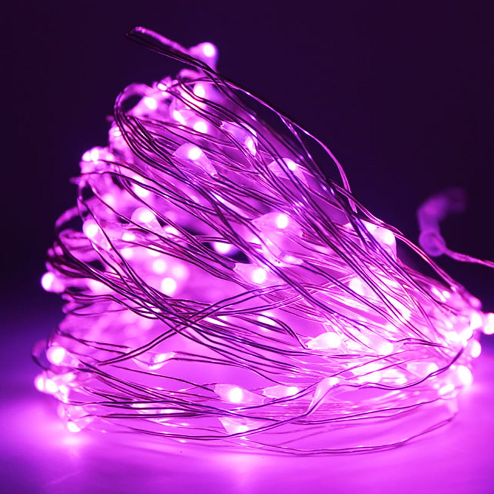 VIPMOON LED String Lights Battery Powered 20LED 2m Copper Wire