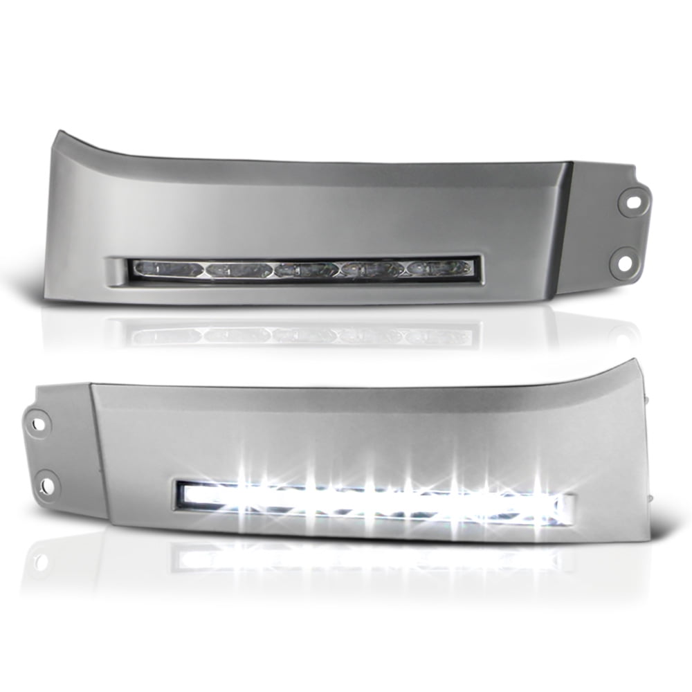 VIPMOTOZ Amber LED Side Marker Lights For Mazda 2/3/5/MPV - Smoked Lens, Sequential Turn Signal, Plug & Play Set Of 2