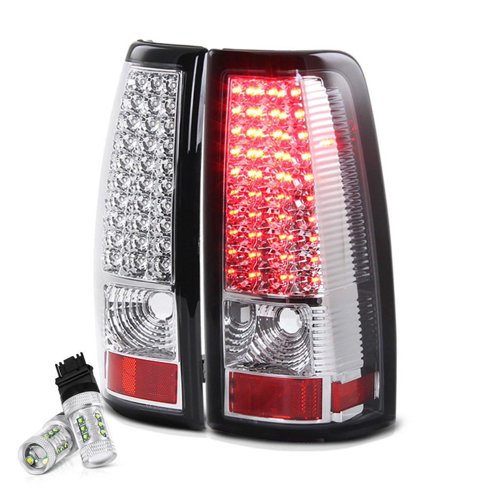 VIPMOTOZ LED Tail Light Lamp Assembly For 1999-2002 Chevy Silverado ...