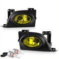 thumbnail image 1 of VIPMOTOZ JDM Yellow OE-Style Front Fog Light Driving Lamp Assembly w/ Bezel For 2006-2008 Honda Civic Sedan - LED Bulbs, Driver & Passenger Side, 1 of 5