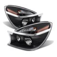 thumbnail image 1 of For 2002-2007 Buick Rendezvous Black Bezel OE-Style Headlight Assembly Replacement Pair, Driver & Passenger Side, 1 of 6