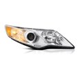 thumbnail image 1 of VIPMOTOZ Chrome Housing OE-Style Projector Headlight Headlamp Assembly For 2012-2014 Toyota Camry Halogen Model, Passenger Side, 1 of 6