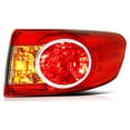 thumbnail image 1 of VIPMOTOZ Red Lens OE-Style Outer Body Tail Light Lamp Assembly For 2011-2013 Toyota Corolla, 1 of 6