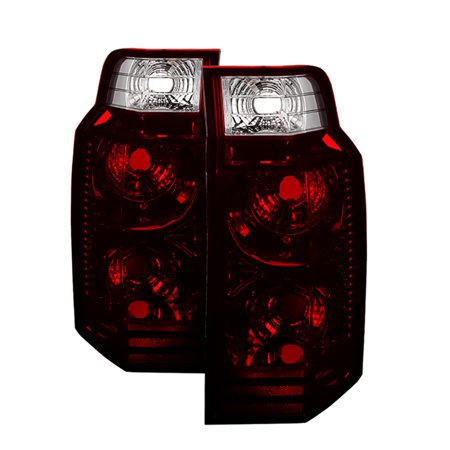 VIPMOTOZ Smoke Red Lens OE-Style Tail Light Lamp Assembly For 2006-2010 Jeep Commander