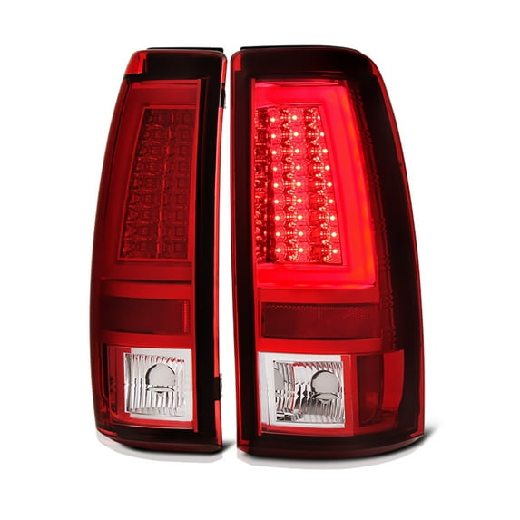 VIPMotoZ 2003-2007 Chevrolet Silverado 1500 2500 3500 LED Tail Lights, Driver & Passenger Side