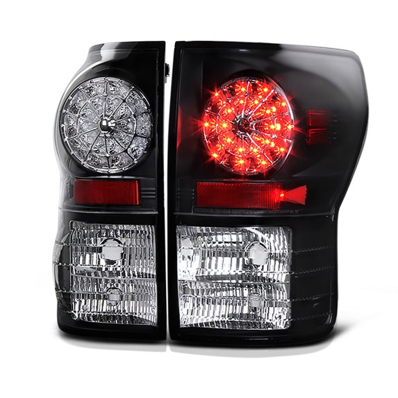 VIPMotoZ 2007-2013 Toyota Tundra LED Taillights Taillamps, Driver and Passenger Side