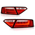 thumbnail image 1 of VIPMotoZ 2008-2012 Audi A5 & S5 Coupe LED Tail Lights - [Factory LED Model] - Rosso Red Lens, Driver & Passenger Side, 1 of 7