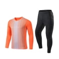 thumbnail image 1 of VIPOIN Boys 2Pcs Training Set, Quick Dry Long Sleeve Top & Knee Padded Pant, Athletic Outfit Set, 1 of 5