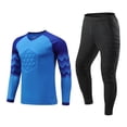 thumbnail image 1 of VIPOIN Boys Athletic Training Set, Quick Dry Tee & Padded Knee Skinny Jogger Pants Sport Outfit, 1 of 6