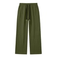 thumbnail image 1 of VIPOIN Boys' Wide Leg Sweatpants, Drawstring Elastic Waist, Decorative Seam Detail Open‑Hem Jogger Pants, 1 of 6