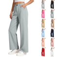 thumbnail image 1 of VIPOIN Girls' Back to School Dress Pants High Waisted Straight Leg School Uniform Trousers, 1 of 7