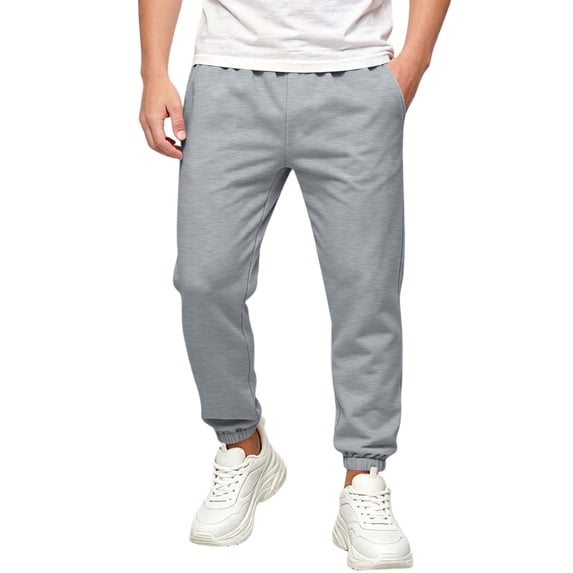VIPOIN Unisex Kids Cuffed Bottom Jogger Pants Drawstring Elastic Waist Sweat Pants for School Play